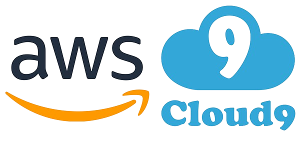 amazon cloud 9 logo in png